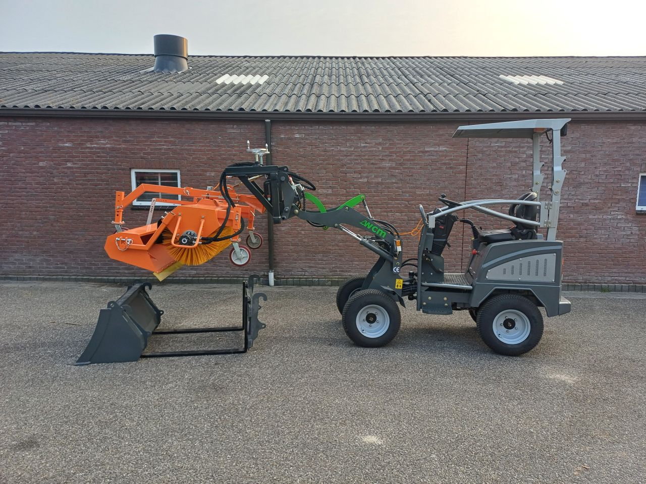 Mini shovel WCM 1150 elektrische minishovel