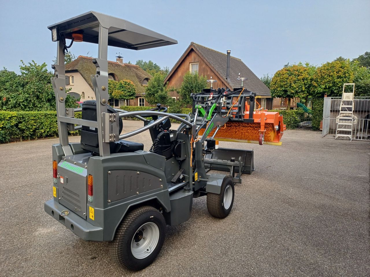 Mini shovel WCM 1150 elektrische minishovel