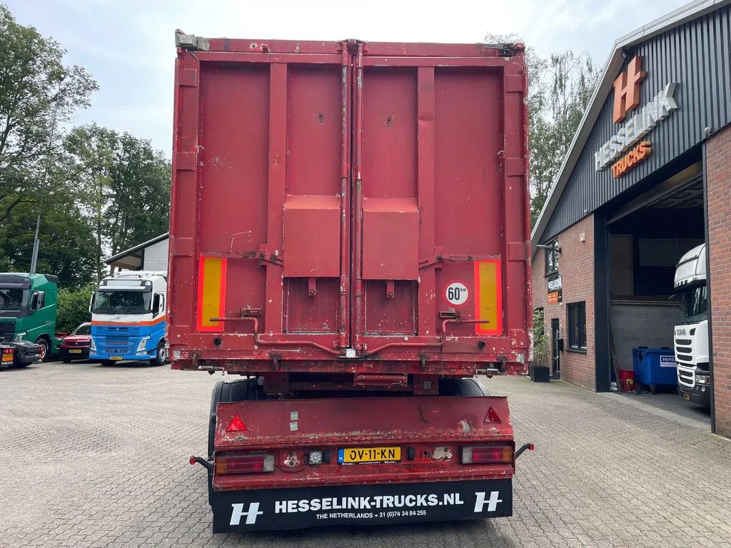 Stas SA339K 56m3 Kipper 2X Gestuurd/Lenkachse Bieten, nieuwe APK/TUV 07/2025