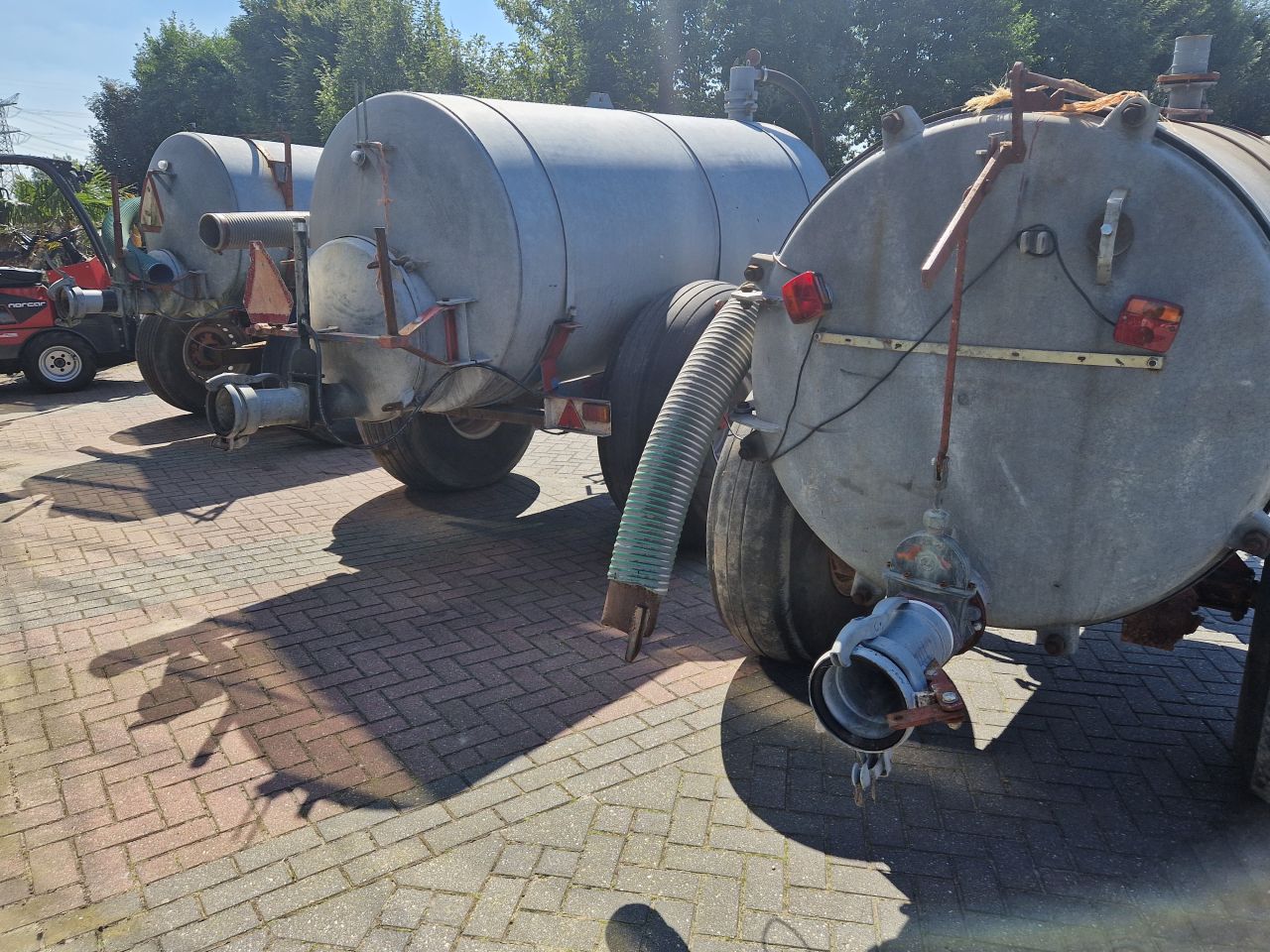 Diverse waterwagens maten