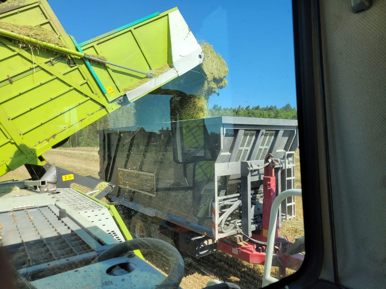 Claas Jaguar 900 Field Shuttle C 35