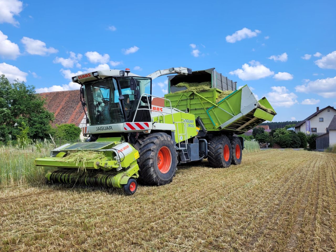 Claas Jaguar 900 Field Shuttle C 35