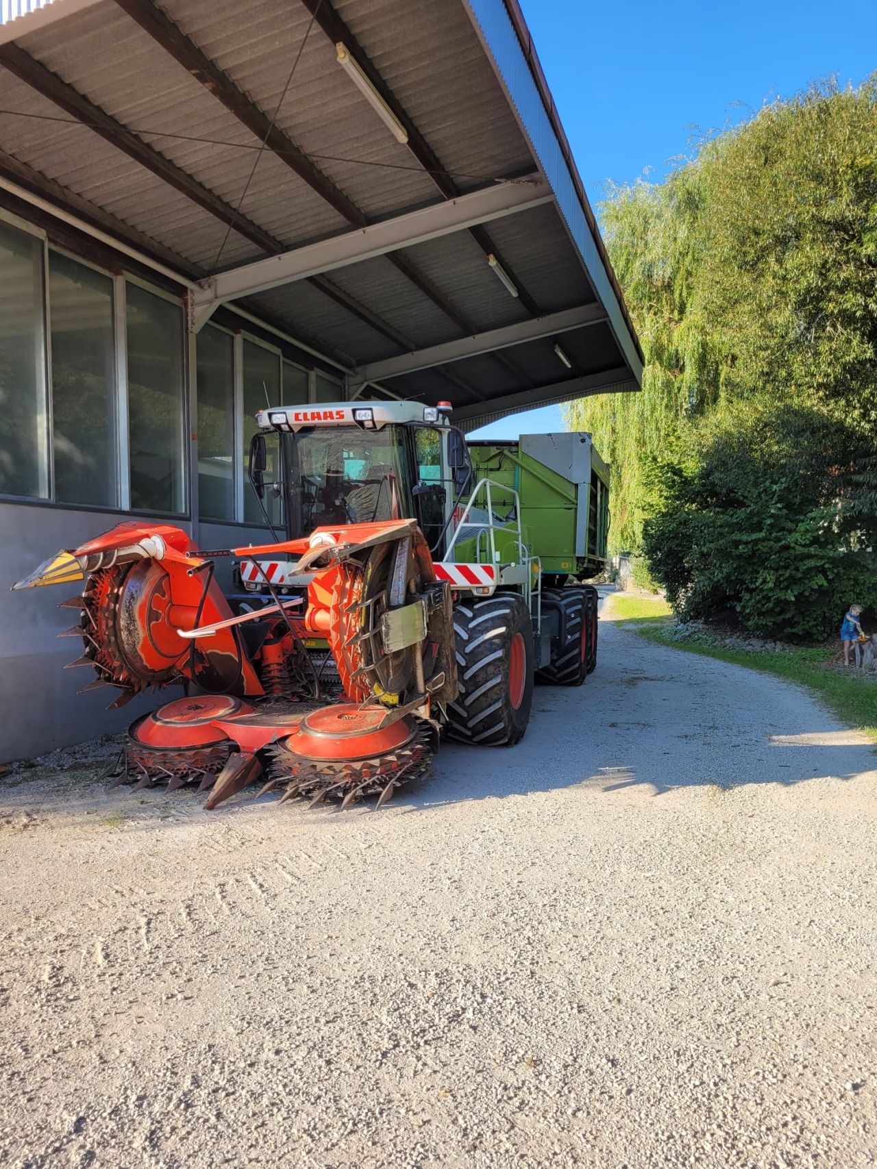 Claas Jaguar 900 Field Shuttle C 35