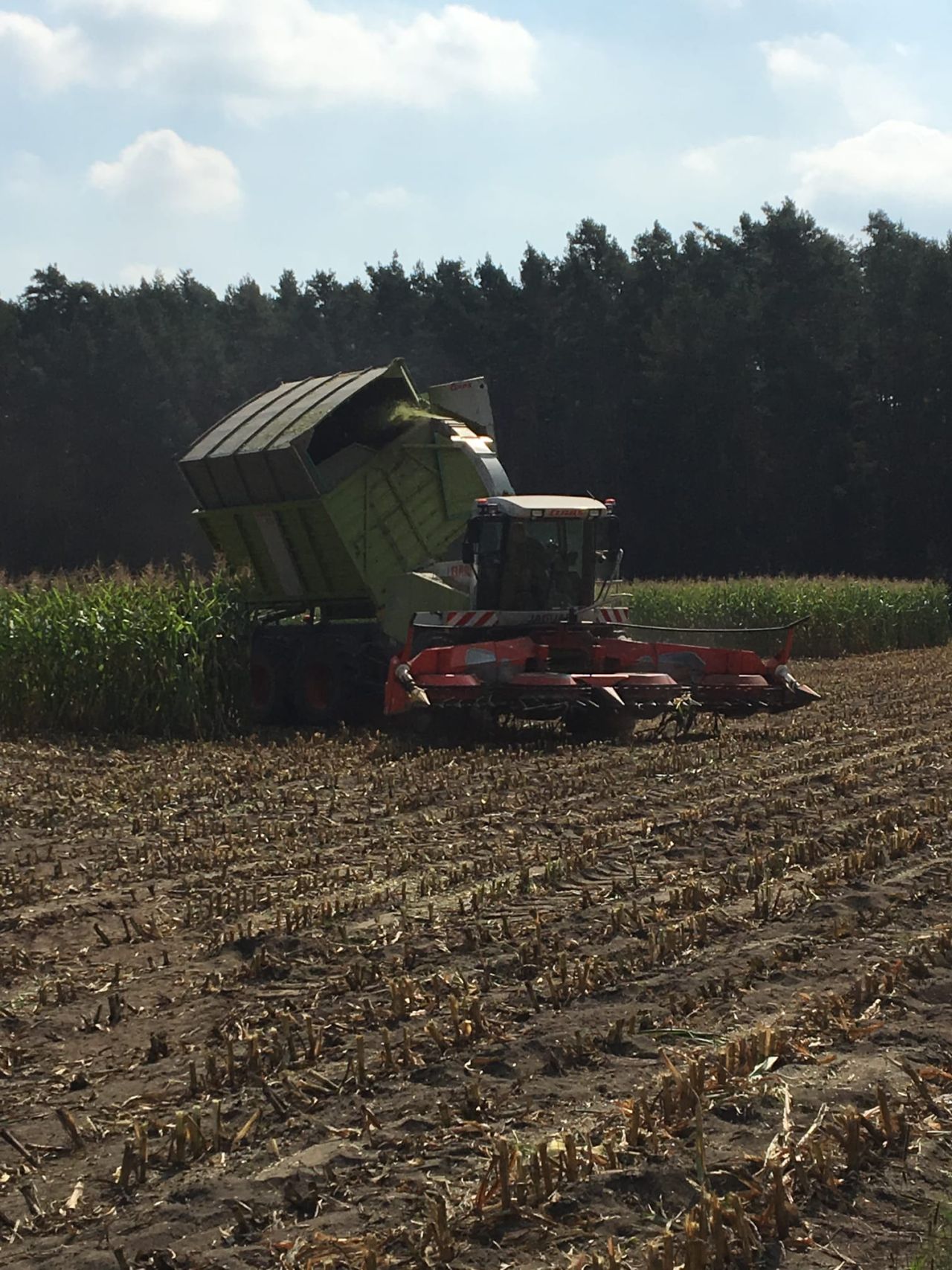 Claas Jaguar 900 Field Shuttle C 35