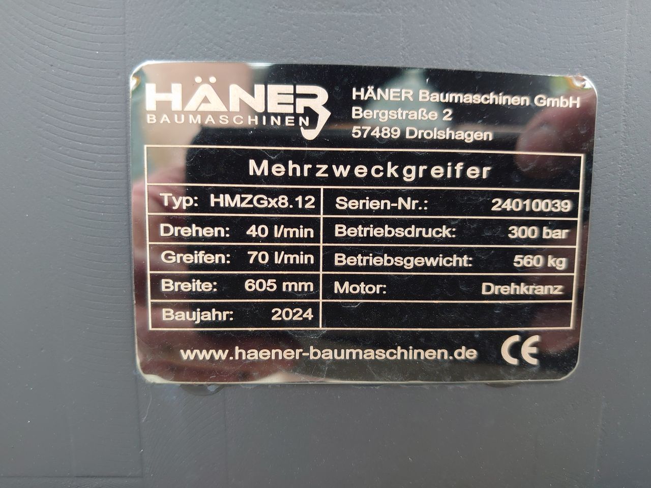 Häner soorteerknijper HMZGx8.12