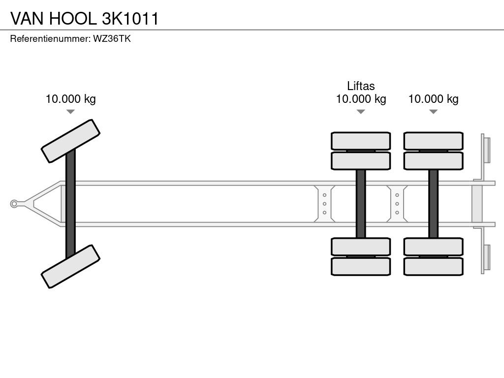VAN HOOL 3K1011