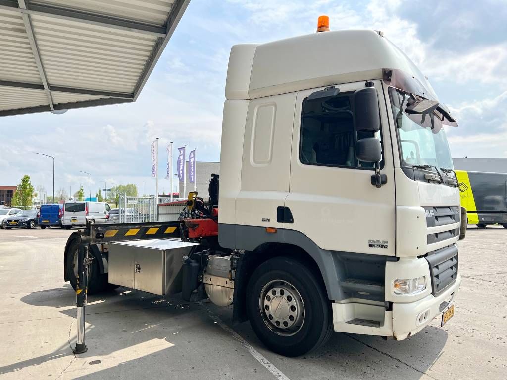 DAF CF85.360 + Effer 165-11-48 - 13.30 Crane Kran