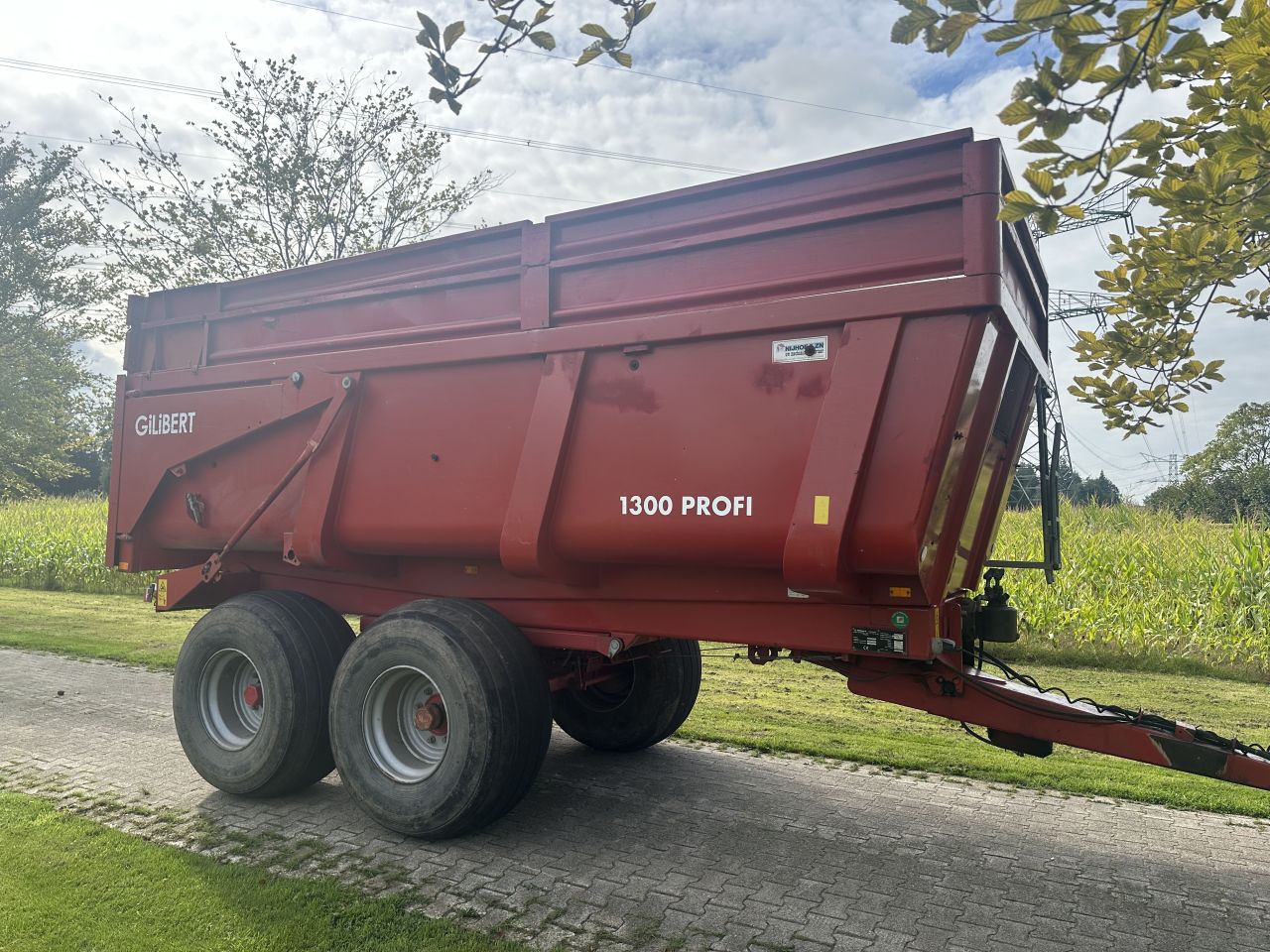 Gilibert 13 tons landbouw kipper.