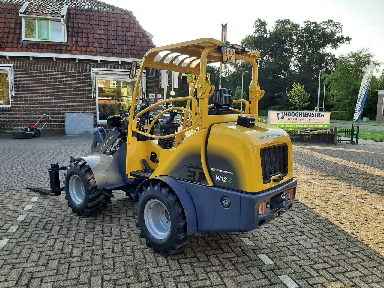 Eurotrac W12 MS shovel - ex. Demo - Lease is mogelijk evt.