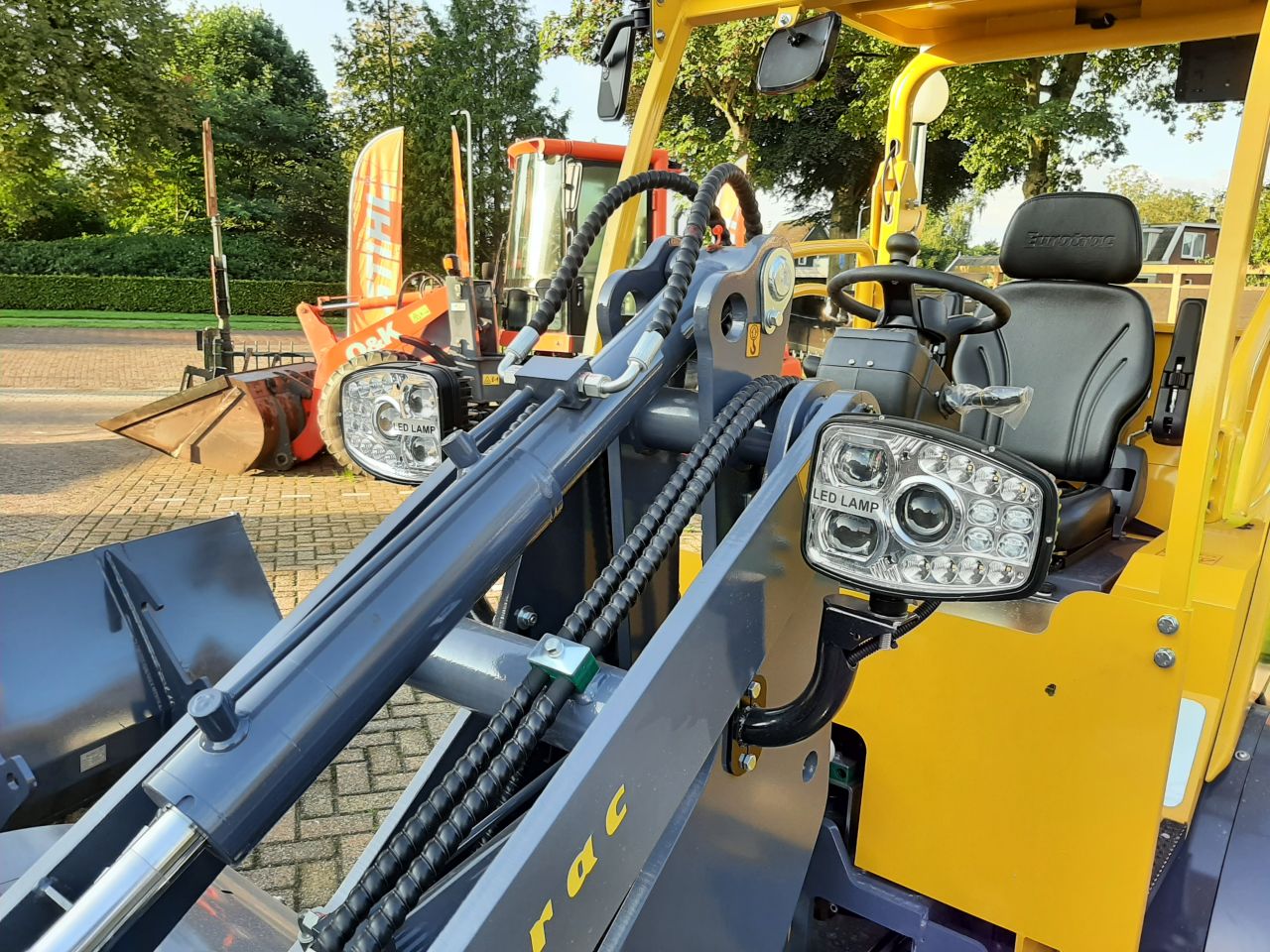 Eurotrac W12 MS shovel - ex. Demo - Lease is mogelijk evt.