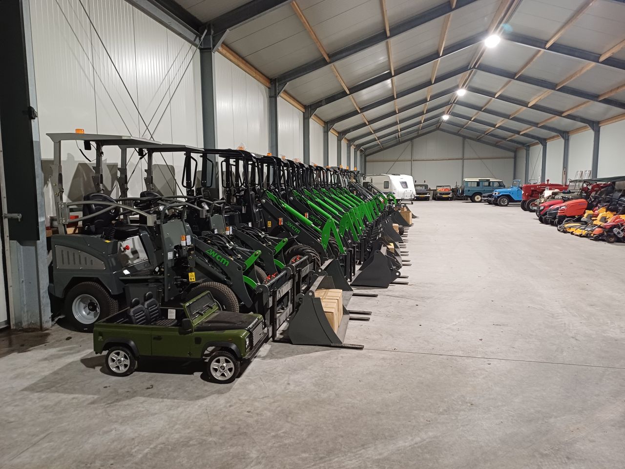 Mini shovel WCM 1150 elektrische minishovel