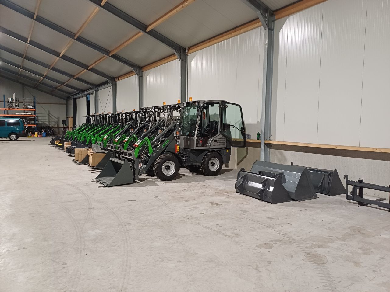 Mini shovel WCM 1150 elektrische minishovel