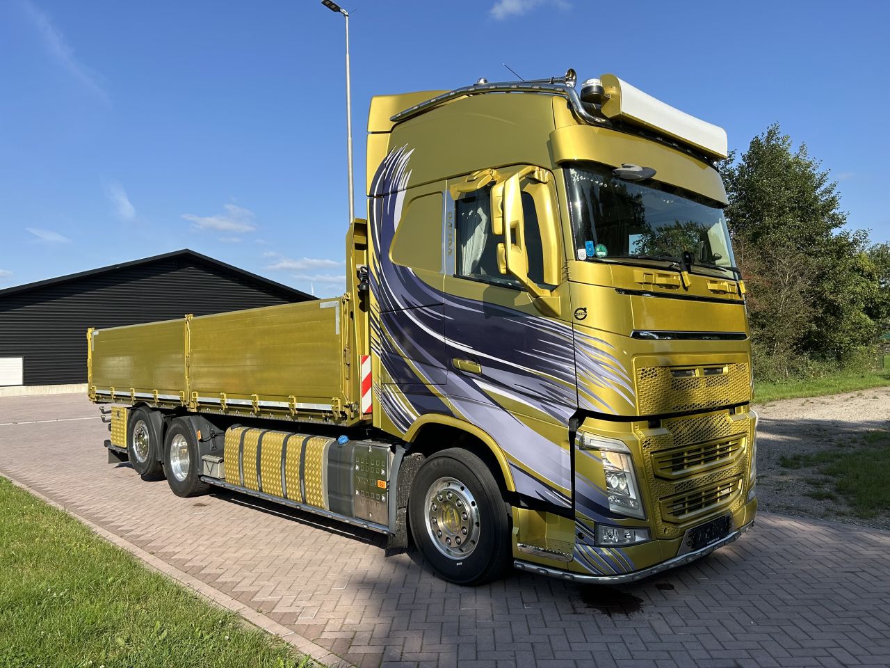 Volvo fh 520 multitransporter kipper / tipper full options