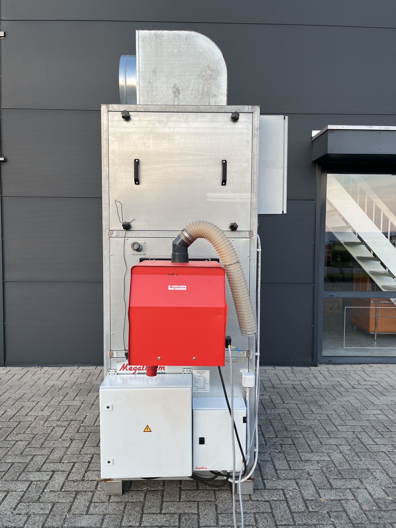 NIEUWE! Megatherm hetelucht pelletheater 2 jaar garantie!