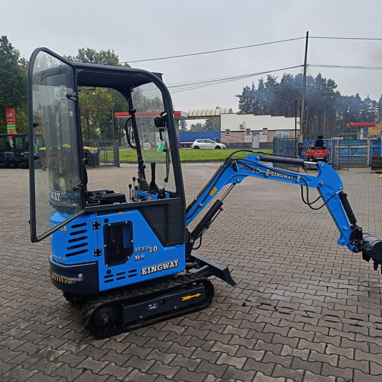 Minibagger Jeff 10 RS Ölkühler Schwenkarm KINGWAY