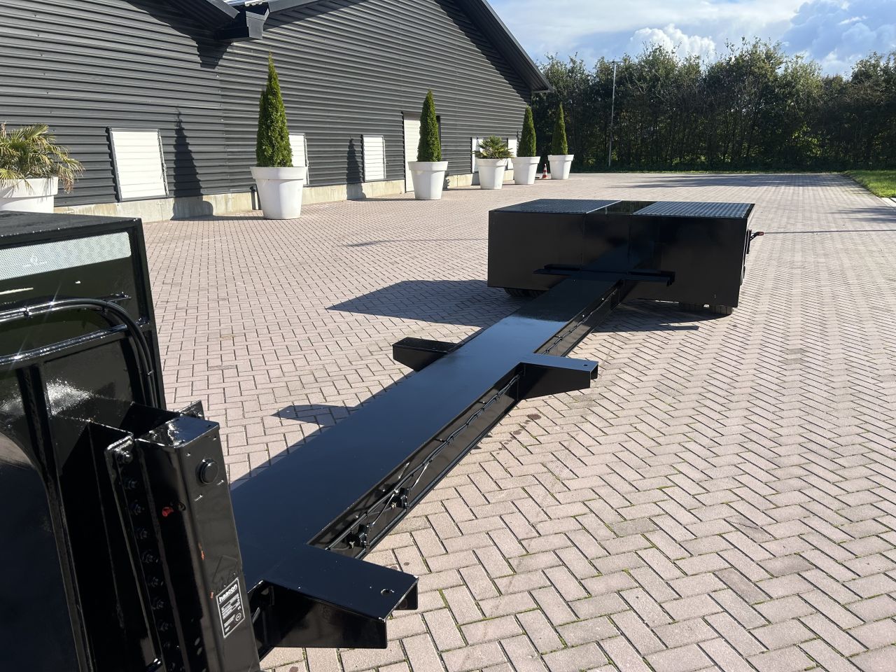 DRACO DXS122 oplegger Diepladers 22 ton