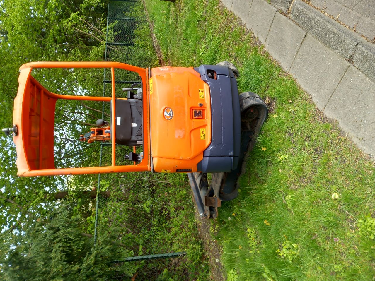 Kubota 016 minigraver