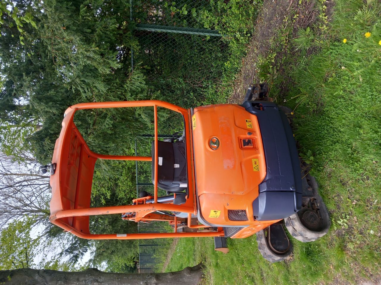 Kubota 016 minigraver