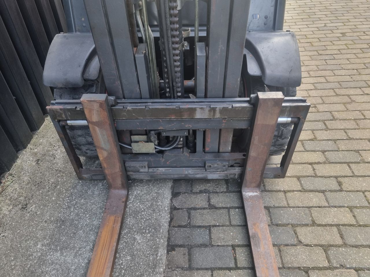 Heftruck Linde H30 diesel triplomast 4.80