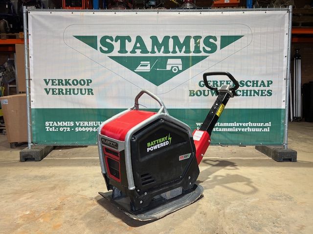 Swepac FB300e electrische trilplaat 100% emissieloos