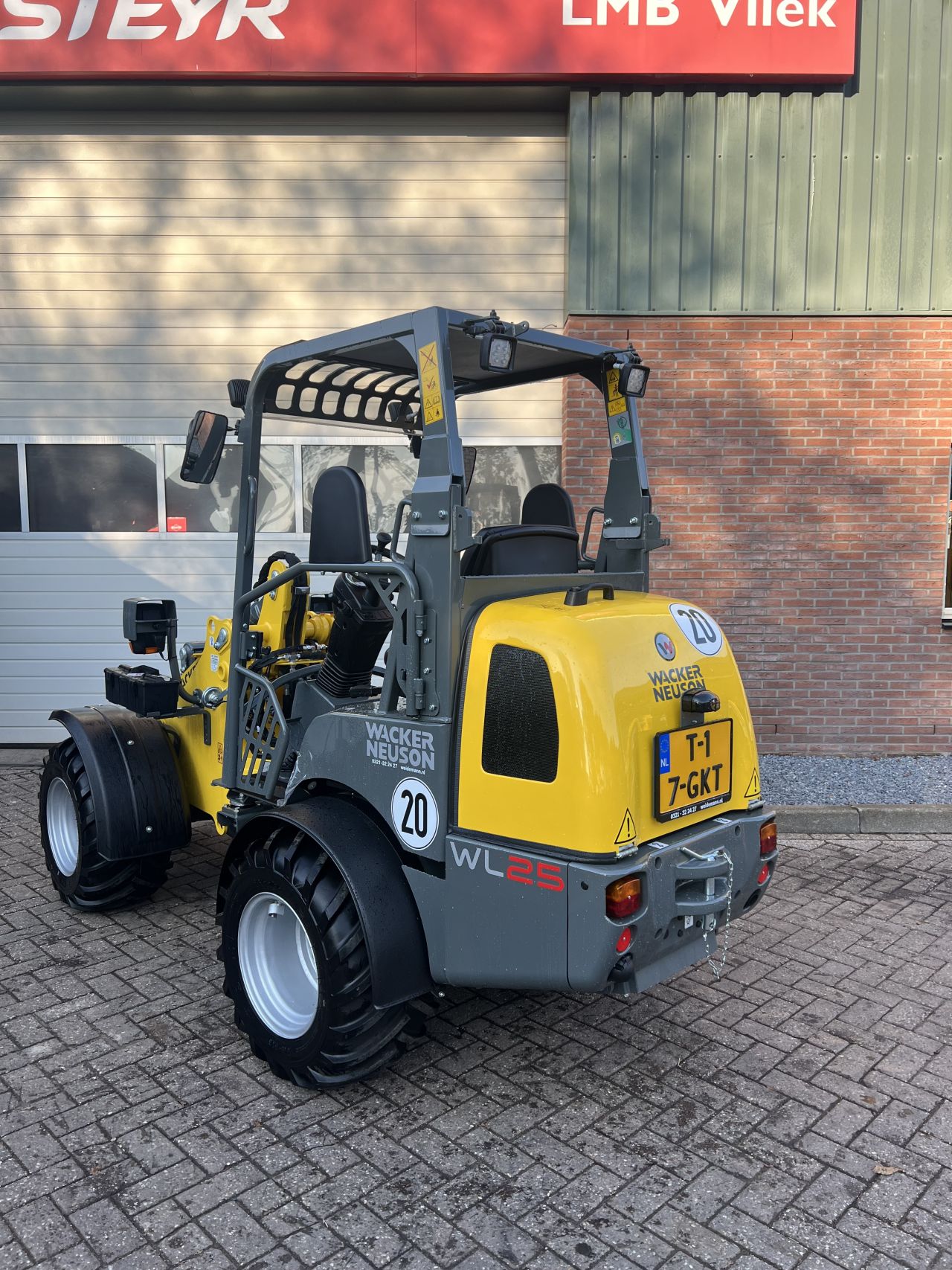 Wacker neuson wl25 lage voorwagen
