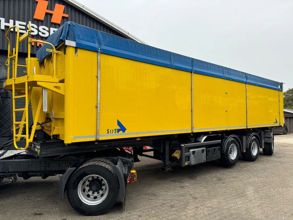 Stas 64m3 ALU Volume Stuuras/Lenkachse Self Support hydraulic!