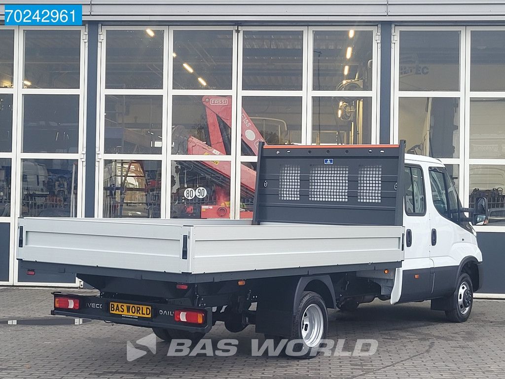 Iveco Daily 35C18 3.0 180PK Nwe model 2025 Dubbel Cabine Open laadbak Navi ACC LED 3,5T Trekvermogen Pritsche Pickup Airco Dubbel cabine