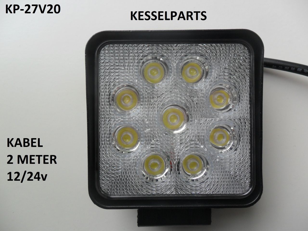 WERKLAMP DIVERSE MODELLEN 12/24V 15 TOT 48w