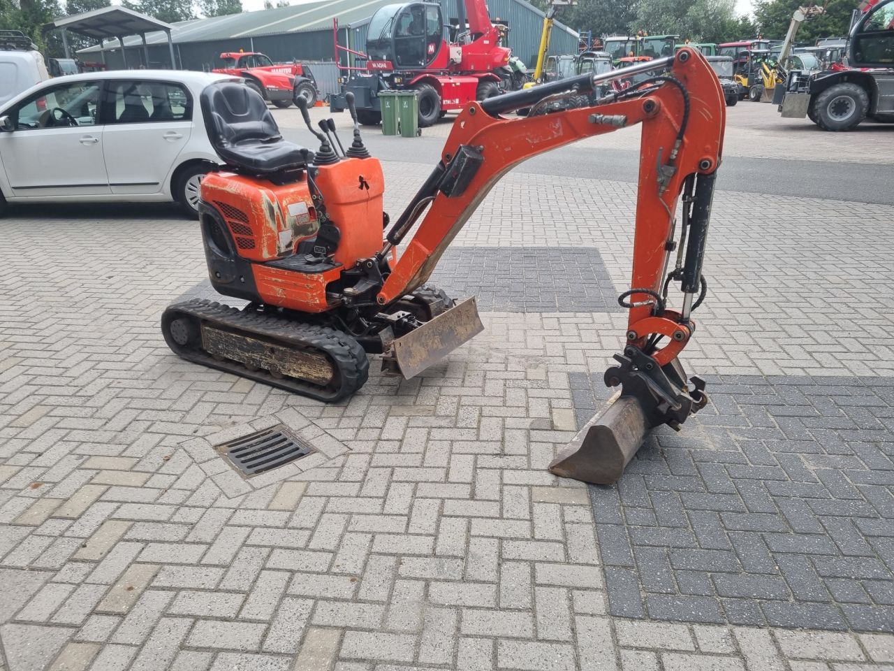 KUBOTA U10-3 minigraver met gewicht van 1120 kgs