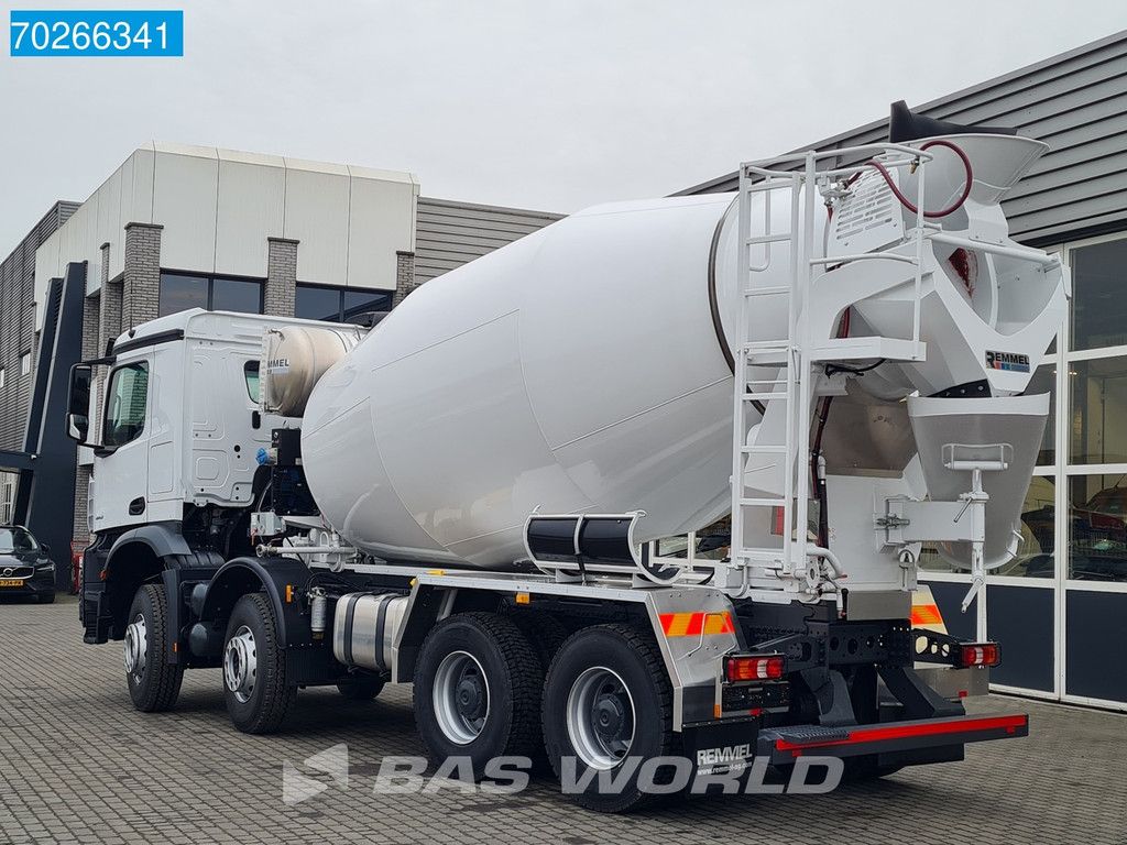 Mercedes Arocs 4142 8X4 NEW Remmel mixer 10m3 Big-Axle Steelsuspension Euro 3