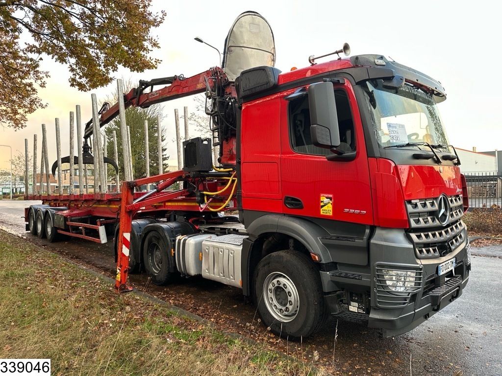 Mercedes Arocs 3353 6x4, EURO 6, Retarder, Hydrauliek, Combi