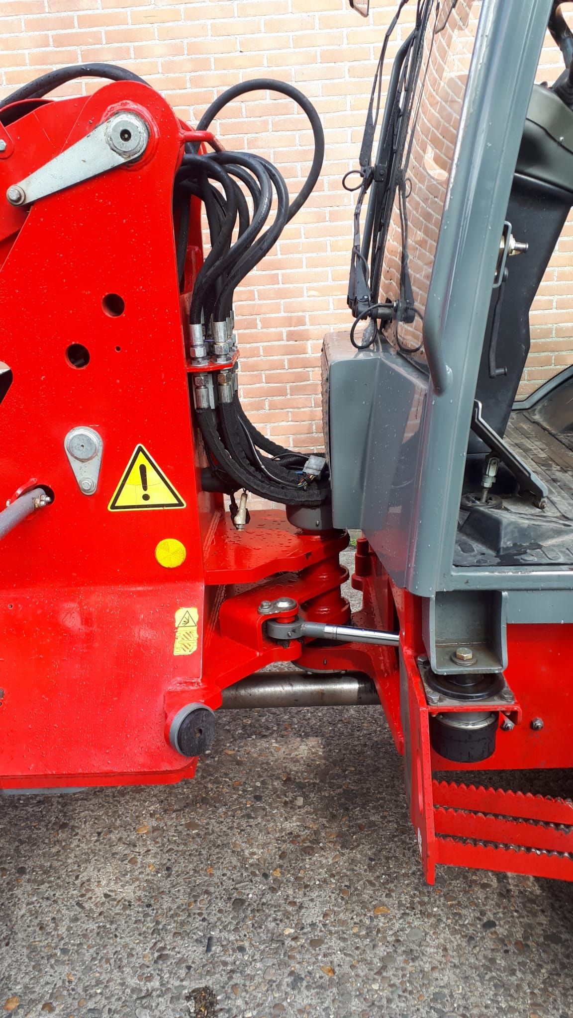 Weidemann 3070 CX80 T shovel