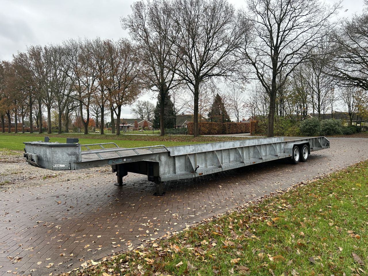 Be oplegger 7.5 ton kuip dieplader BOOT TRAILER