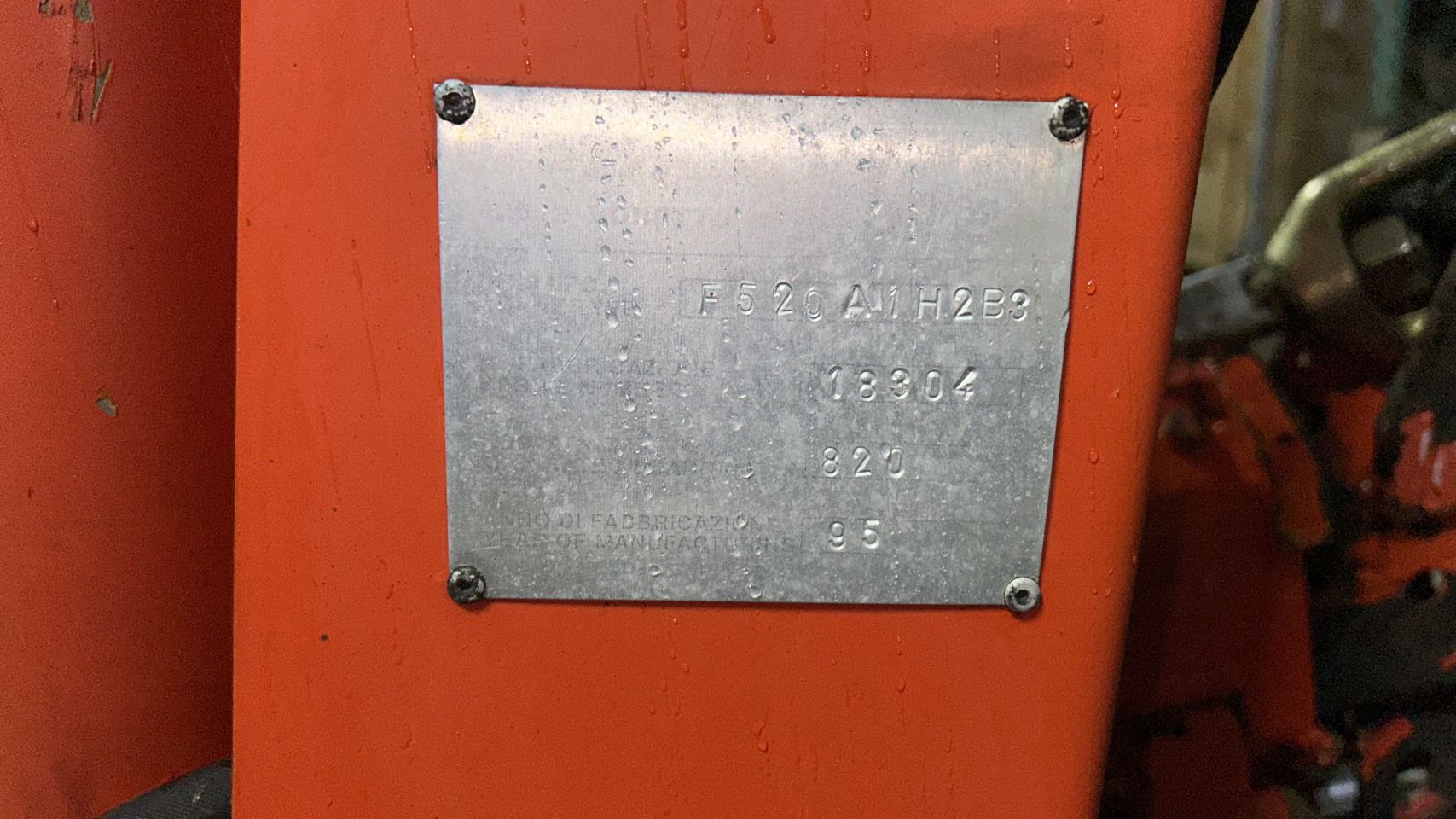 Ferrari 520 A1 heel revisie AUTOLAADKRAAN