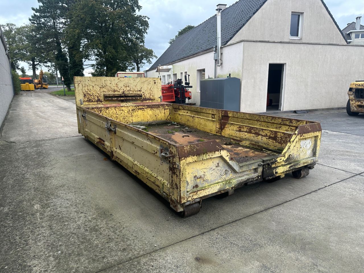 Container met zijdeuren