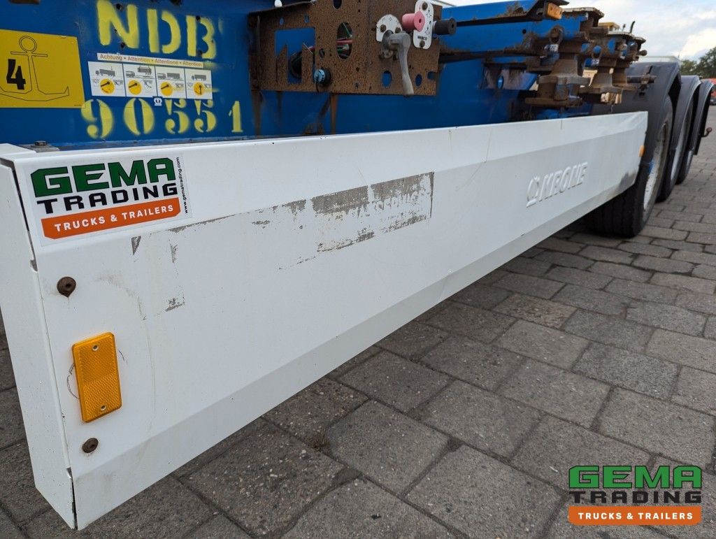 Krone SD27 3-Assen BPW Drumbrakes - 5530KG - All Connections - NOT SLIDING (O2048) 3176