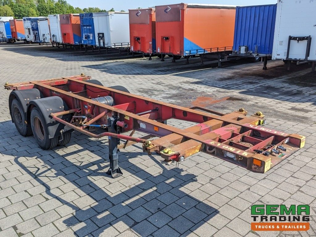 Krone SZC 20FT 2-Assen ROR - STEEL Suspension - DOUBLE tires - DrumBrakes (O1869) 3081