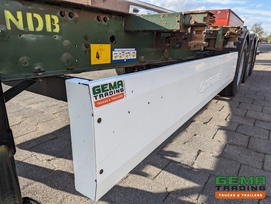 Krone SD 27 3-Assen BPW Kont Schuiver - DrumBrakes - 5280kg (O1776) 3068