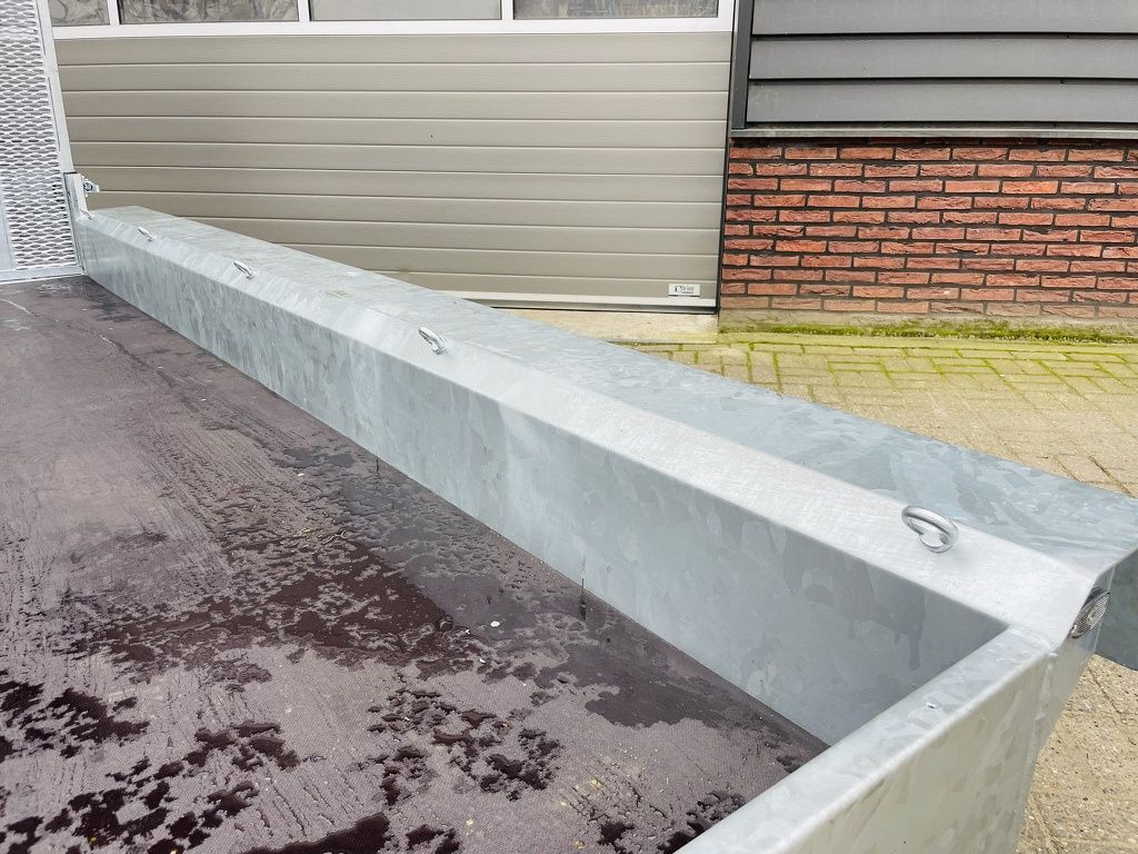 Vlemmix machinetransporter 3500 kg 400x180 NIEUW met graafbakplateau / opbergkist