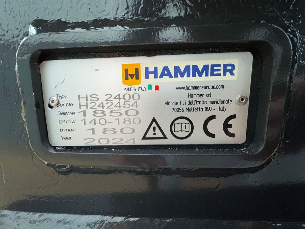Hammer HS2400 fits 22-32 Ton excavator