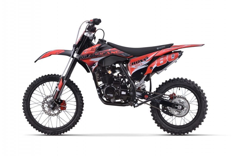 Dirtbike 150cc - 250cc 4-takt crossmotor pitbike crosser