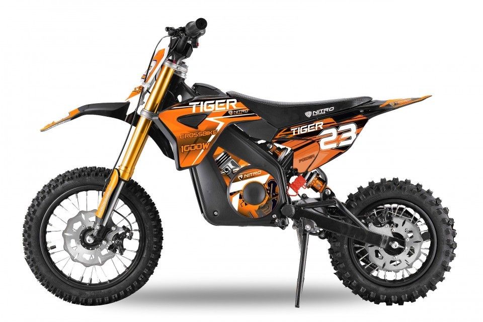 Dirtbike elektrische crosser mini bike pitbike of benzine
