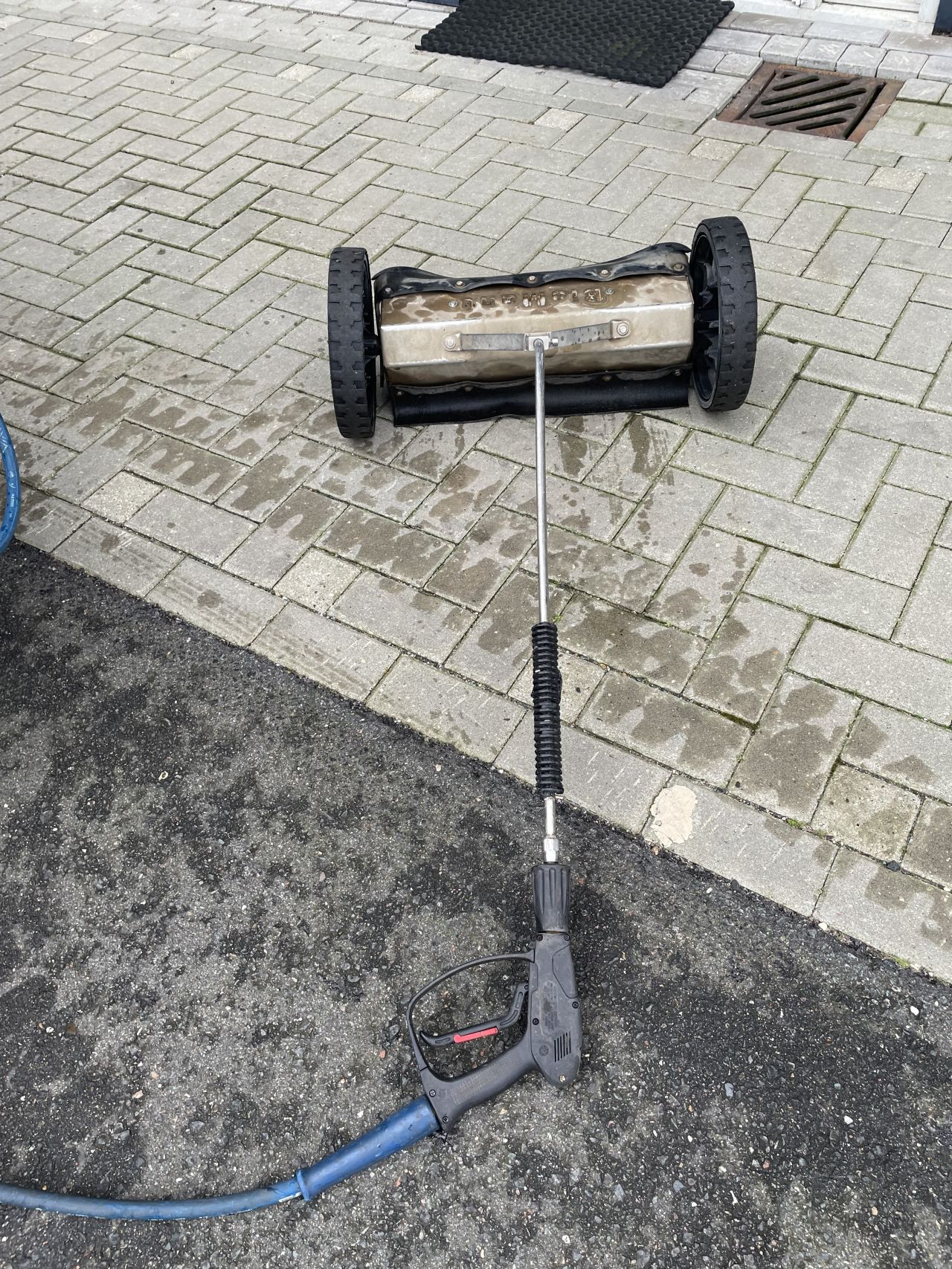 Bio mantis heetwater onkruidbestrijdingunit