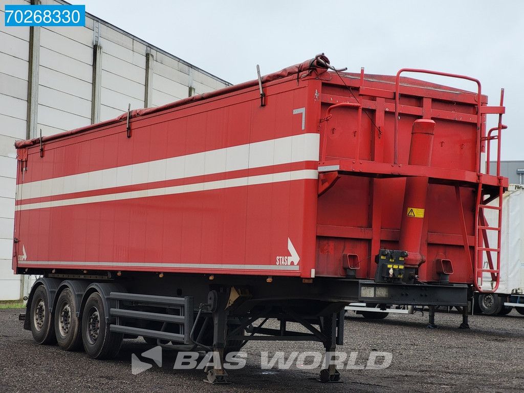STAS S300CX 3 Achsen NL-Trailer 62m3 ALU