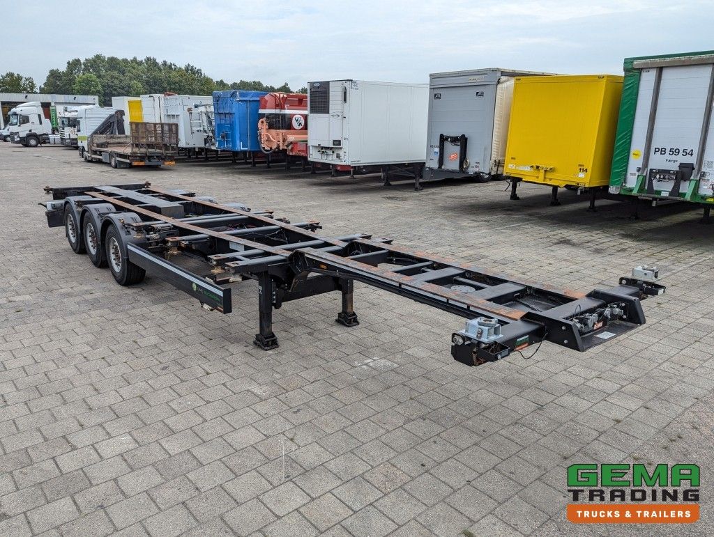 CIMC CIMC Silvergreen SC03 3-Assen SAF LiftAxle - DiscBrakes - 1x 20FT 2x 20FT 30FT 40FT - 5250KG (O1988)