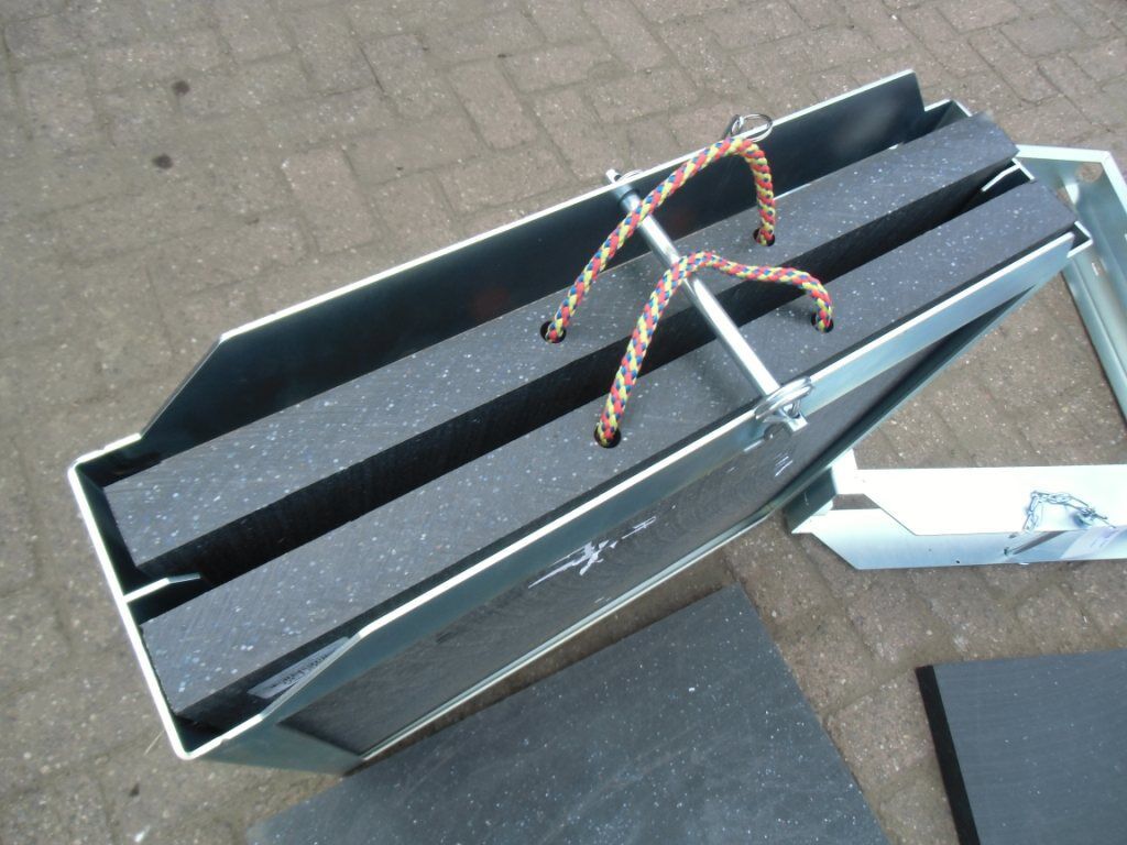 Stempelplaten counterweight