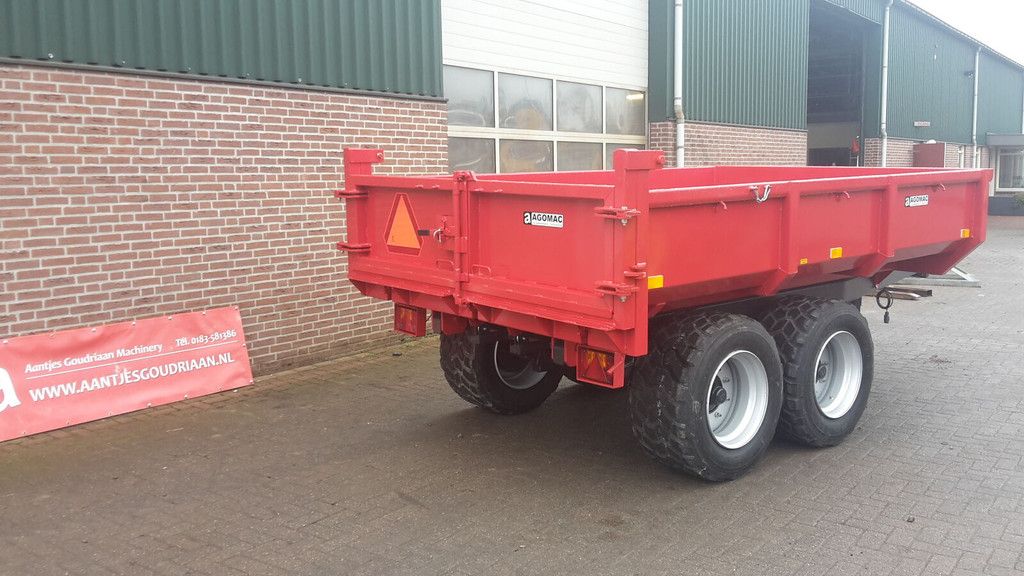 Agomac kipper dump trailer