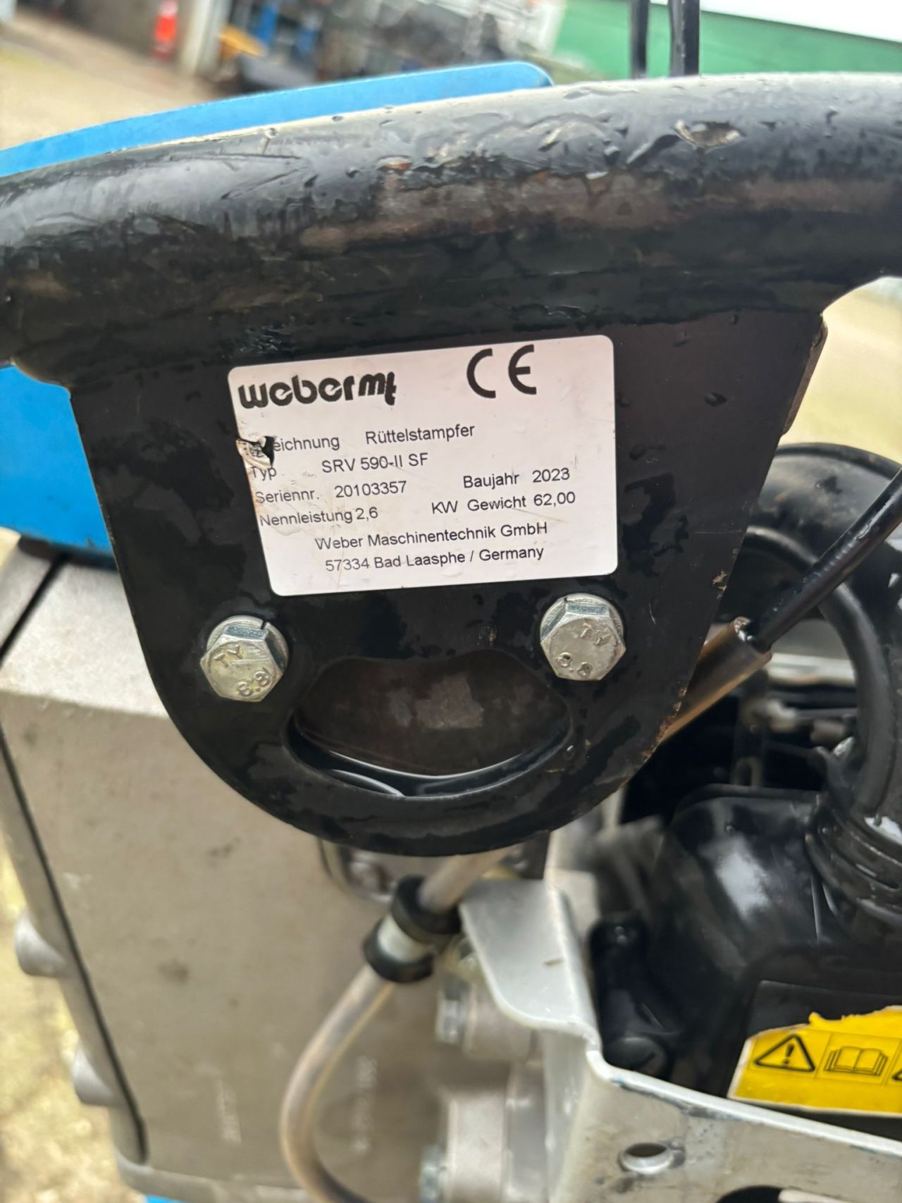 Weber SRV 590-II stamper