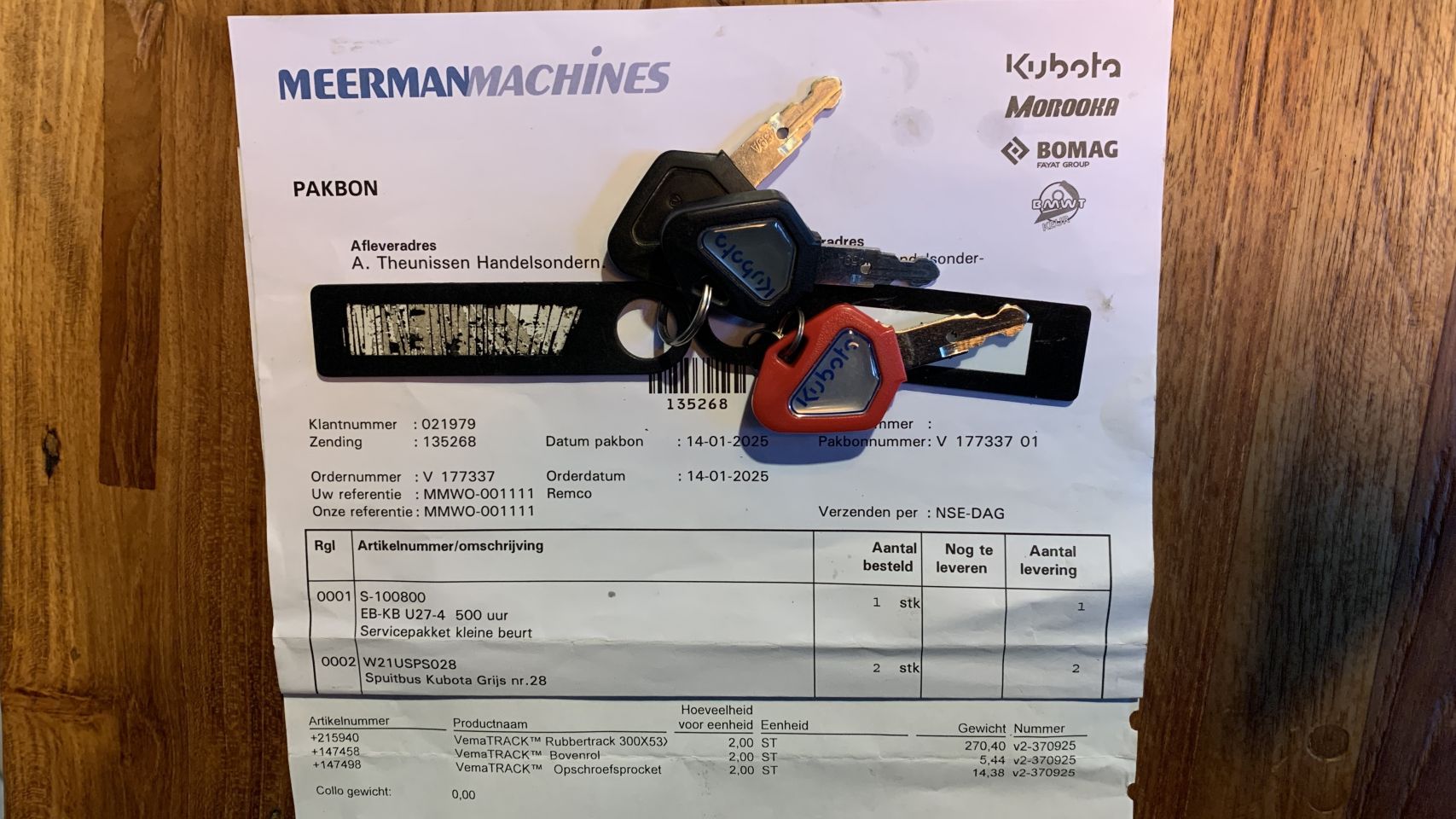 Kubota U27-4 Graafmachine 3 bakken Bj 2019