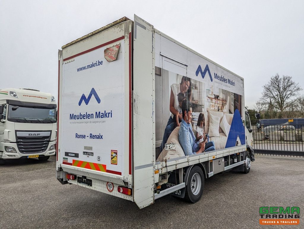 Volvo FL240 4x2 Daycab Euro5 6Cil 12T – geschlossene Box 5,9 m – Portalhubwagen – Hydr. Stützbeine – TÜV 06/2025